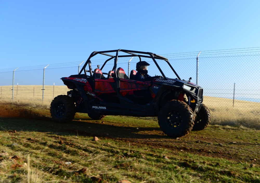 Perimeter Patrols: 9th SFS provides base security on UTVs