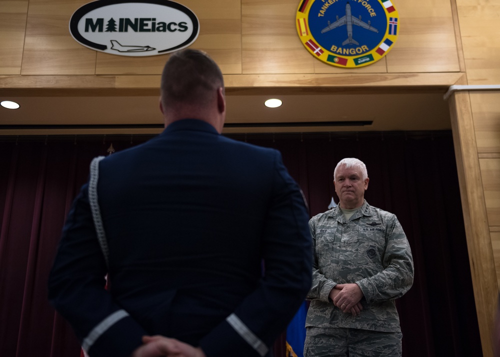 Air National Guard Director visits the MAINEiacs