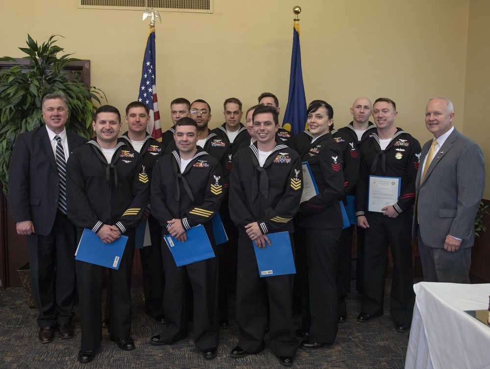 NAS Whidbey Island 45th Annual Navy League and Rotary Club Sailors of the Year Recognition Luncheon