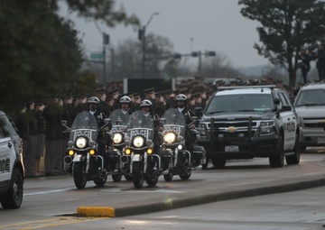 Interment Ceremony at George Bush Presidential Library and Museum