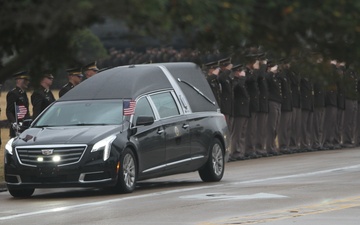 Interment Ceremony at George Bush Presidential Library and Museum