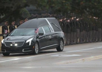 Interment Ceremony at George Bush Presidential Library and Museum