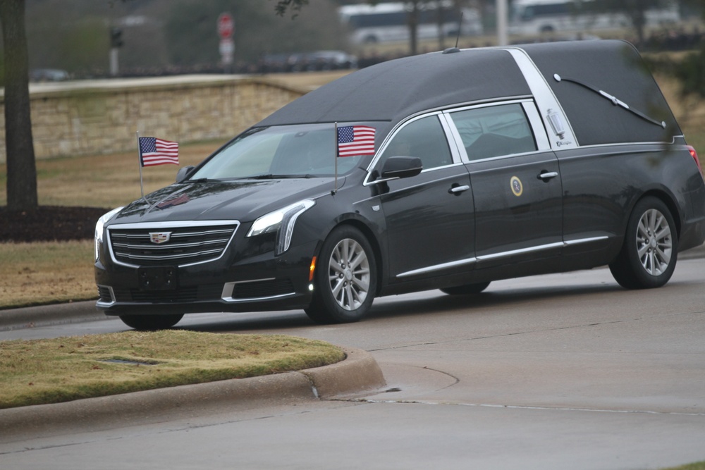 Interment Ceremony at George Bush Presidential Library and Museum