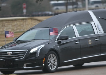 Interment Ceremony at George Bush Presidential Library and Museum