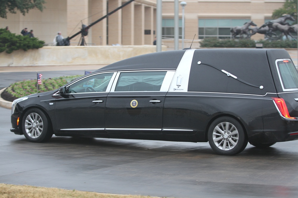 Interment Ceremony at George Bush Presidential Library and Museum