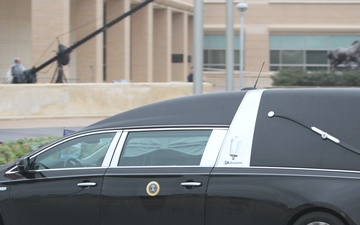 Interment Ceremony at George Bush Presidential Library and Museum