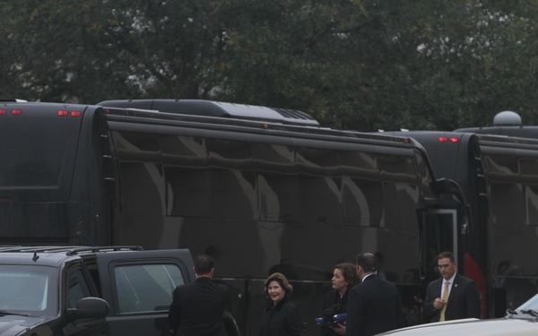Interment Ceremony at George Bush Presidential Library and Museum