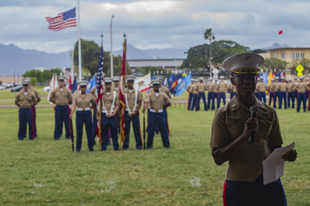 1st Sgt. Salazar Retirement Ceremony