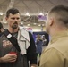 Marines engage with coaches at AVCA
