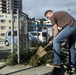 Helping Hands | Marines and Sailors with CLB-4 help clean up the AmerAsian school in Okinawa