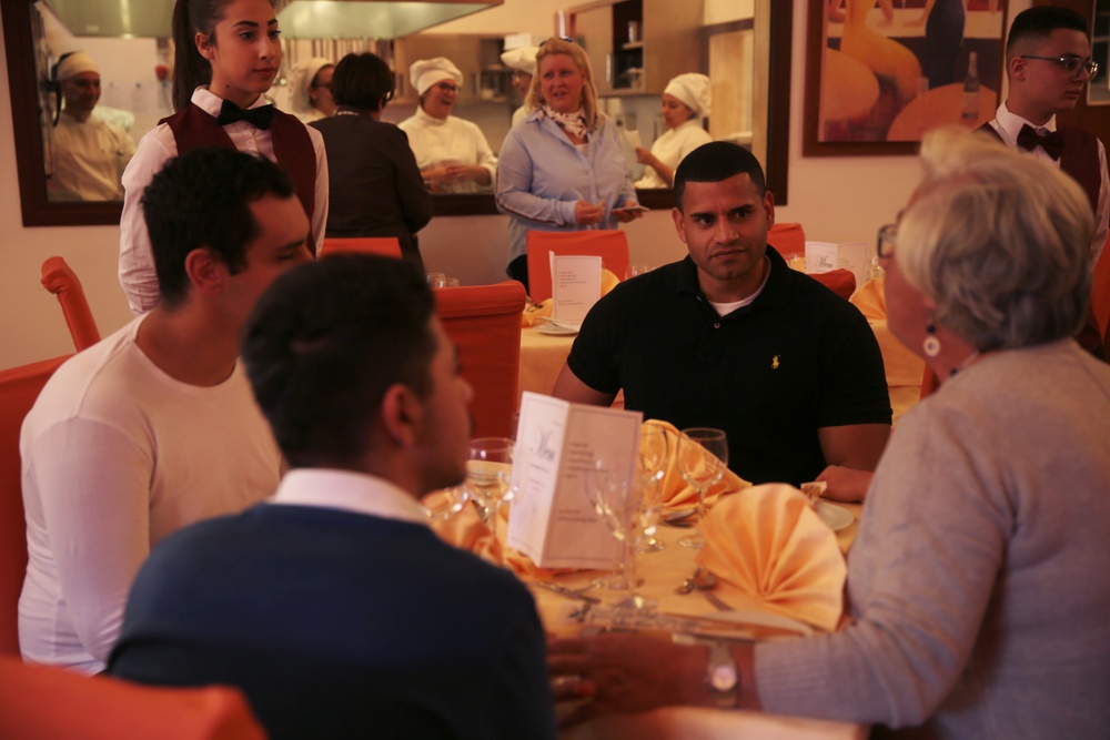 SPMAGTF-CR-AF Celebrates Thanksgiving in Italy