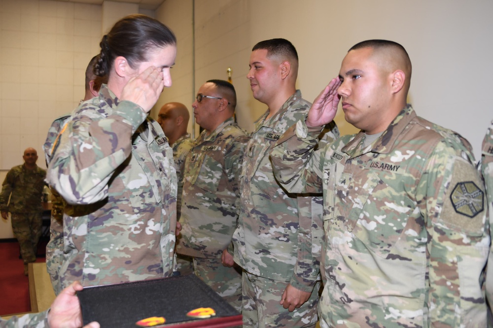 DVIDS - Images - 1st MSC commanding general meets, awards 210th RSG ...