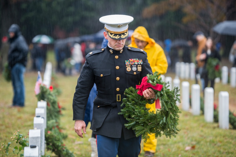 27th National Wreaths Across America Day at Arlington National Cemetery