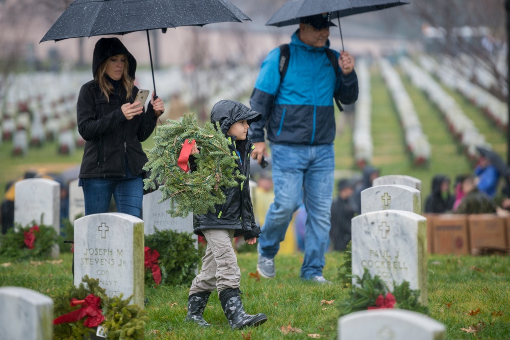 27th National Wreaths Across America Day at Arlington National Cemetery