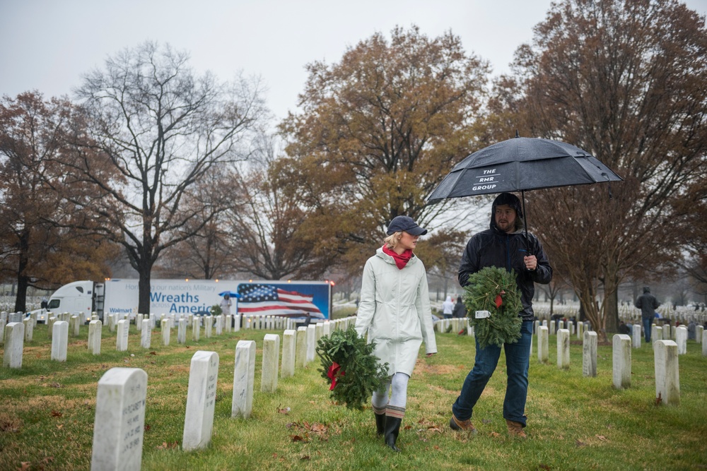 27th National Wreaths Across America Day at Arlington National Cemetery