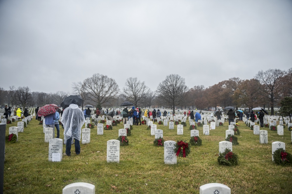 27th National Wreaths Across America Day at Arlington National Cemetery