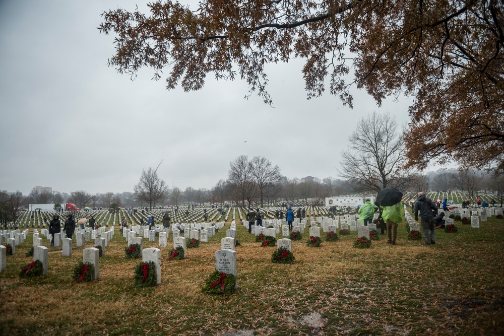 27th National Wreaths Across America Day at Arlington National Cemetery