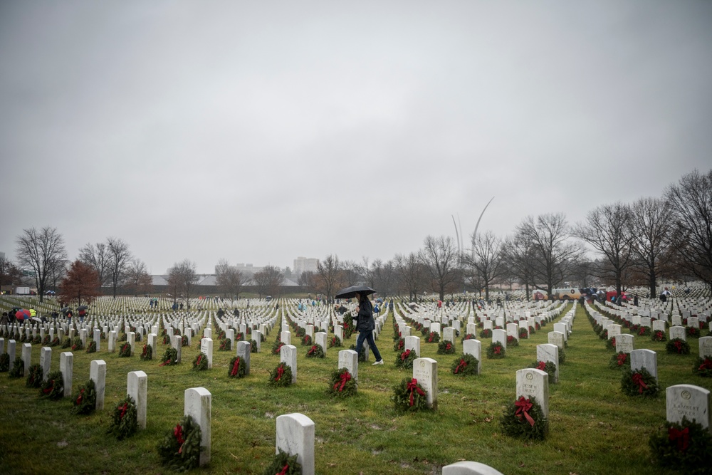 27th National Wreaths Across America Day at Arlington National Cemetery