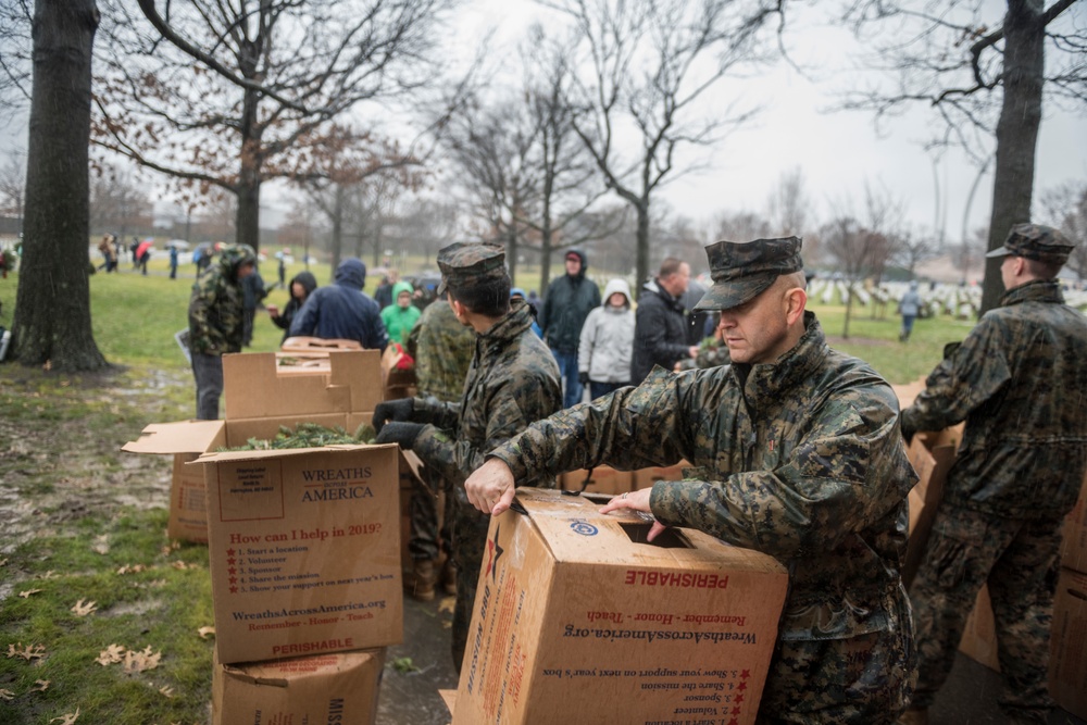 27th National Wreaths Across America Day at Arlington National Cemetery