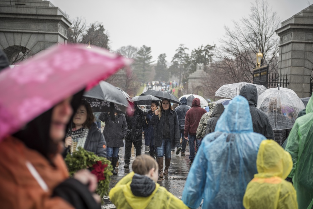 27th National Wreaths Across America Day at Arlington National Cemetery