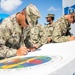 Veterans Day Ceremony During Recovery Efforts in Tinian