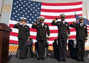 National Anthem During Change of Command, ESG 3