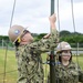 NMCB-3 Sailors Break Down Antennas