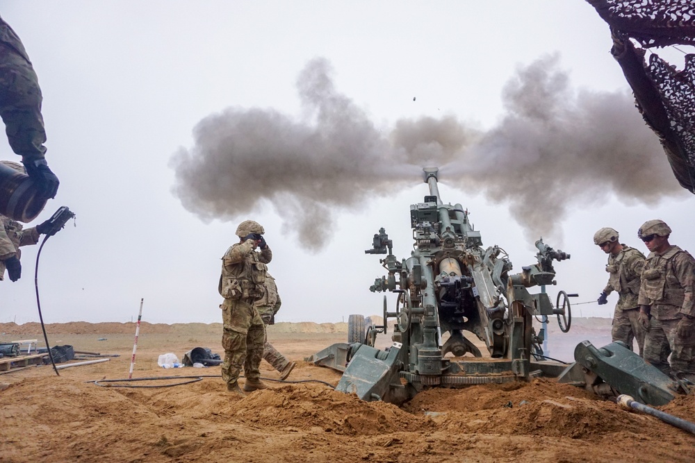 Brave Rifles Troopers on Firebase Saham