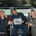 U.S. Sailor receives Sailor of the Day award