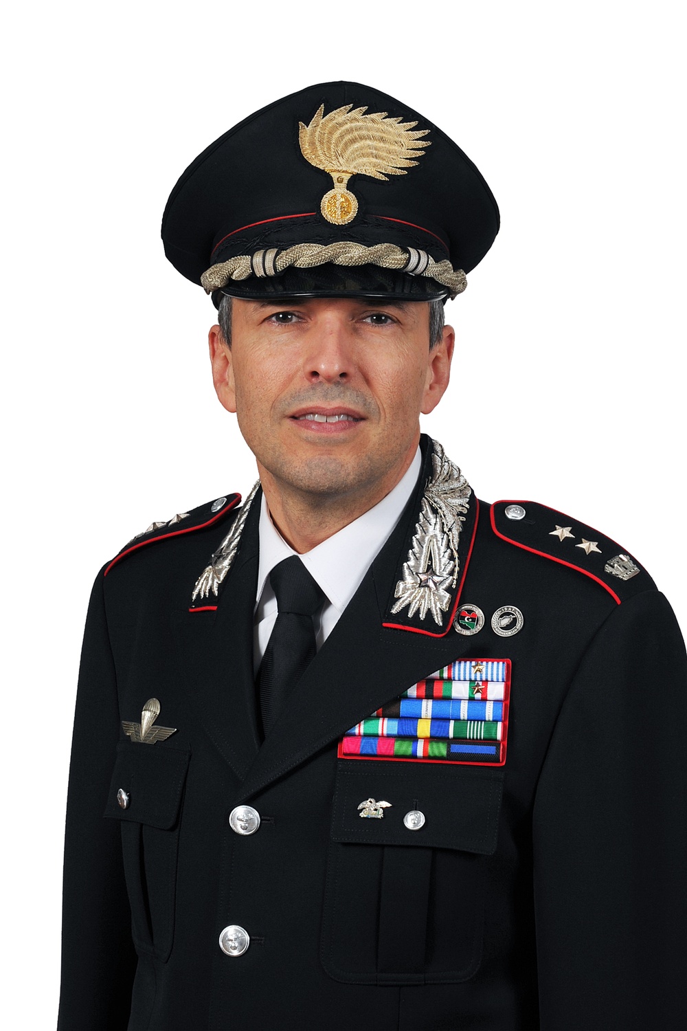 Official Photograph Carabinieri Lt. Col. Walter Rossaro