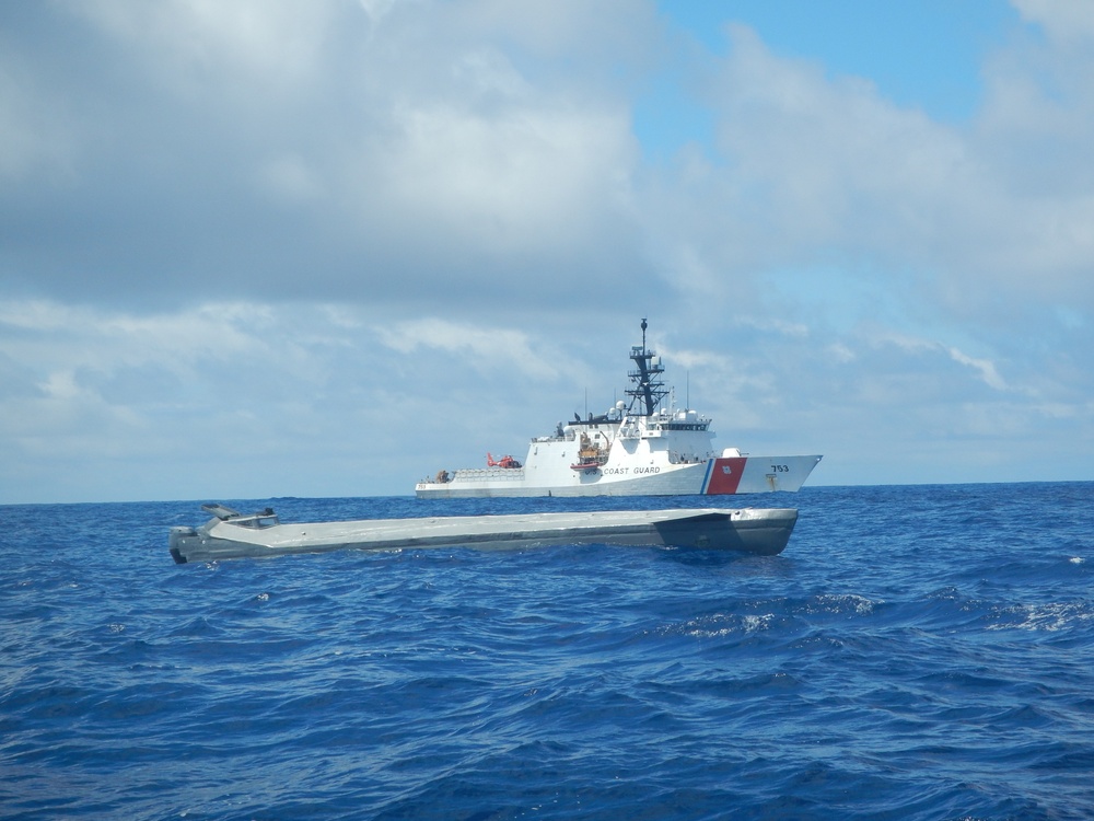 Coast Guard Cutter Hamilton counter-drug patrol