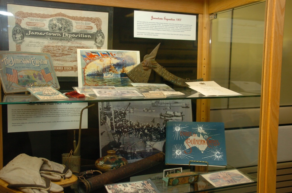 Museum annex aboard Naval Station Norfolk