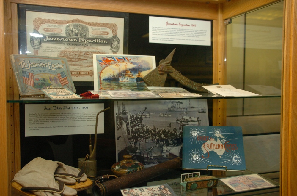 Museum annex building aboard Naval Station Norfolk