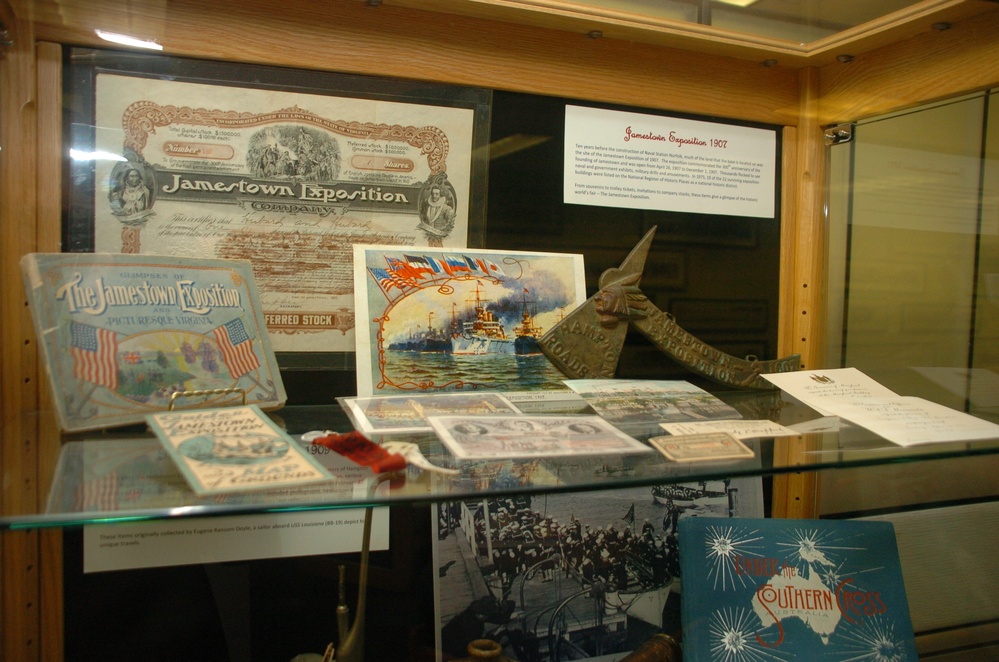 Museum annex building aboard Naval Station Norfolk