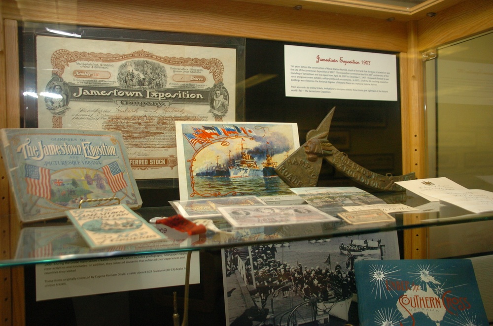 Museum annex building aboard Naval Station Norfolk