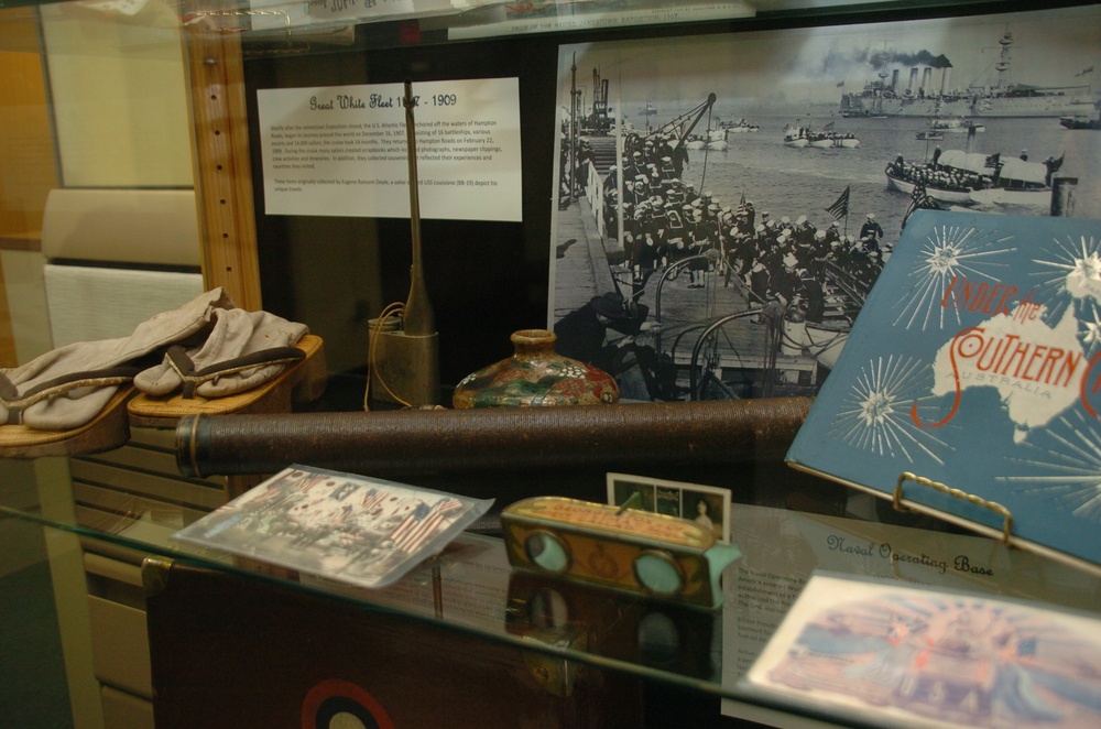 Museum annex building aboard Naval Station Norfolk