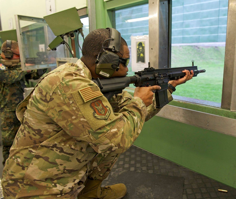 Reserve Citizen Airmen compete at international shooting competition