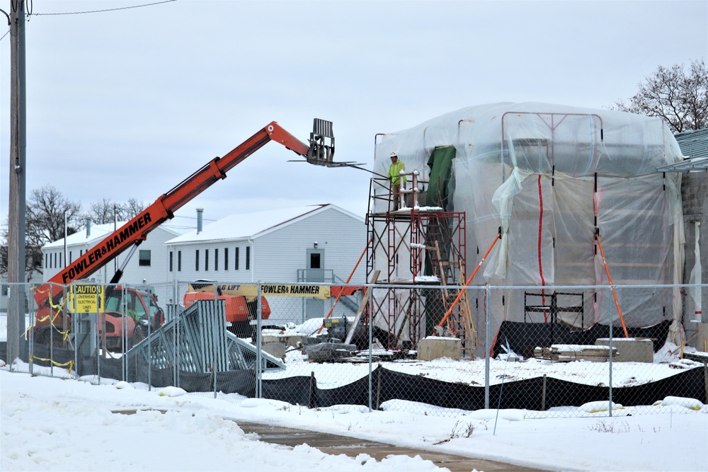 Fort McCoy Dining Facility Construction: December 2018