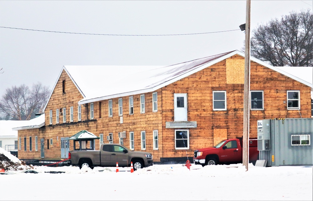 Fort McCoy’s old community activity center renovation: December 2018