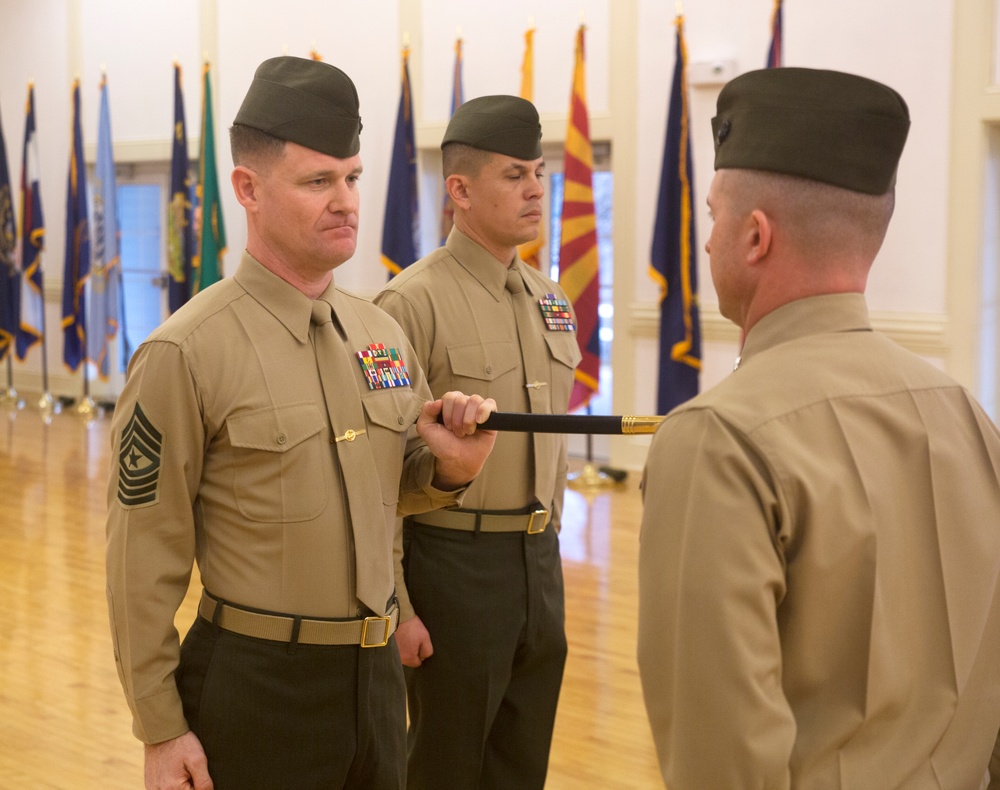 II MEF Support Battalion Relief, Appointment, Retirement Ceremony