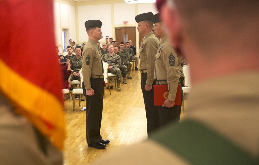 II MEF Support Battalion Relief, Appointment, Retirement Ceremony