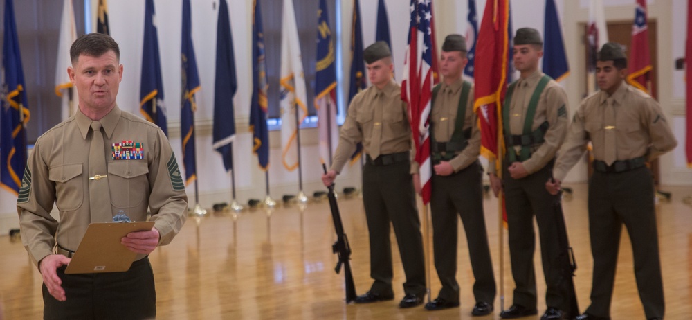 II MEF Support Battalion Relief, Appointment, Retirement Ceremony