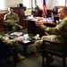 South Carolina National Guard, U.S. Navy Reserve leadership discuss partnership, capabilities at McCrady Training Center