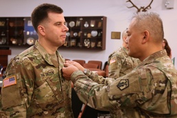 Van Giezen hands off command of 7th ILE Detachment