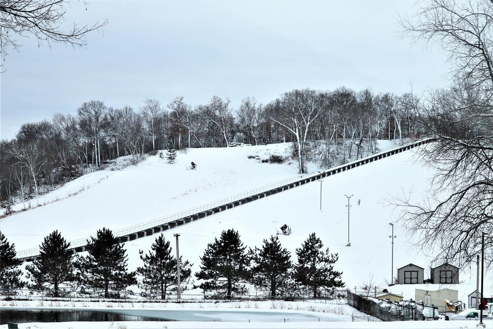 Magic Carpet Ride lift ready for use at Fort McCoy's Whitetail Ridge Ski Area