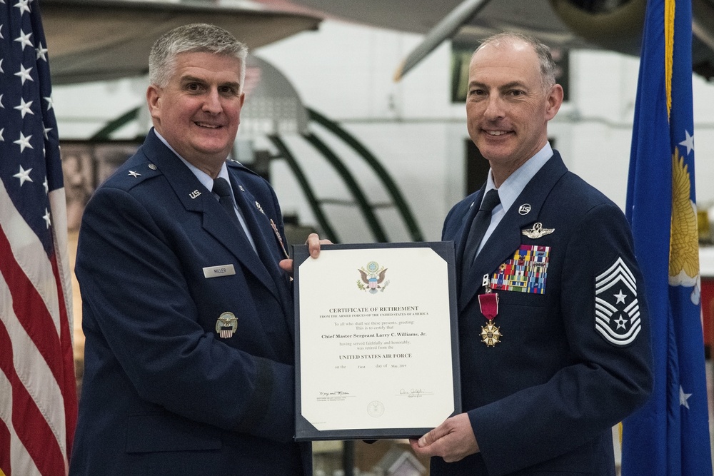 Air Mobility Command command chief retires