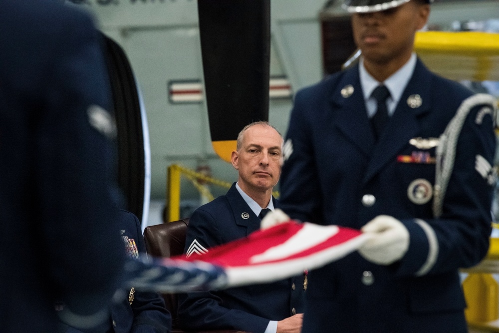 Air Mobility Command command chief retires
