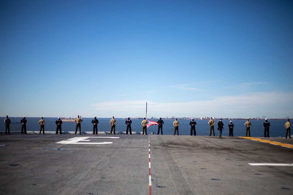 22nd MEU Marines, Sailors depart for deployment