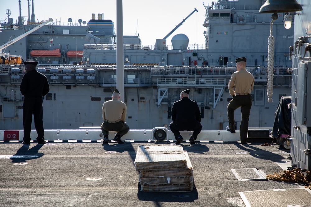 22nd MEU Marines, Sailors depart for deployment