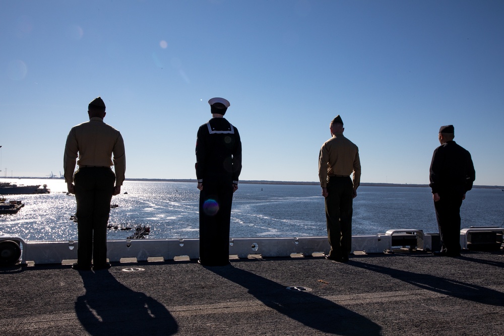 22nd MEU Marines, Sailors depart for deployment